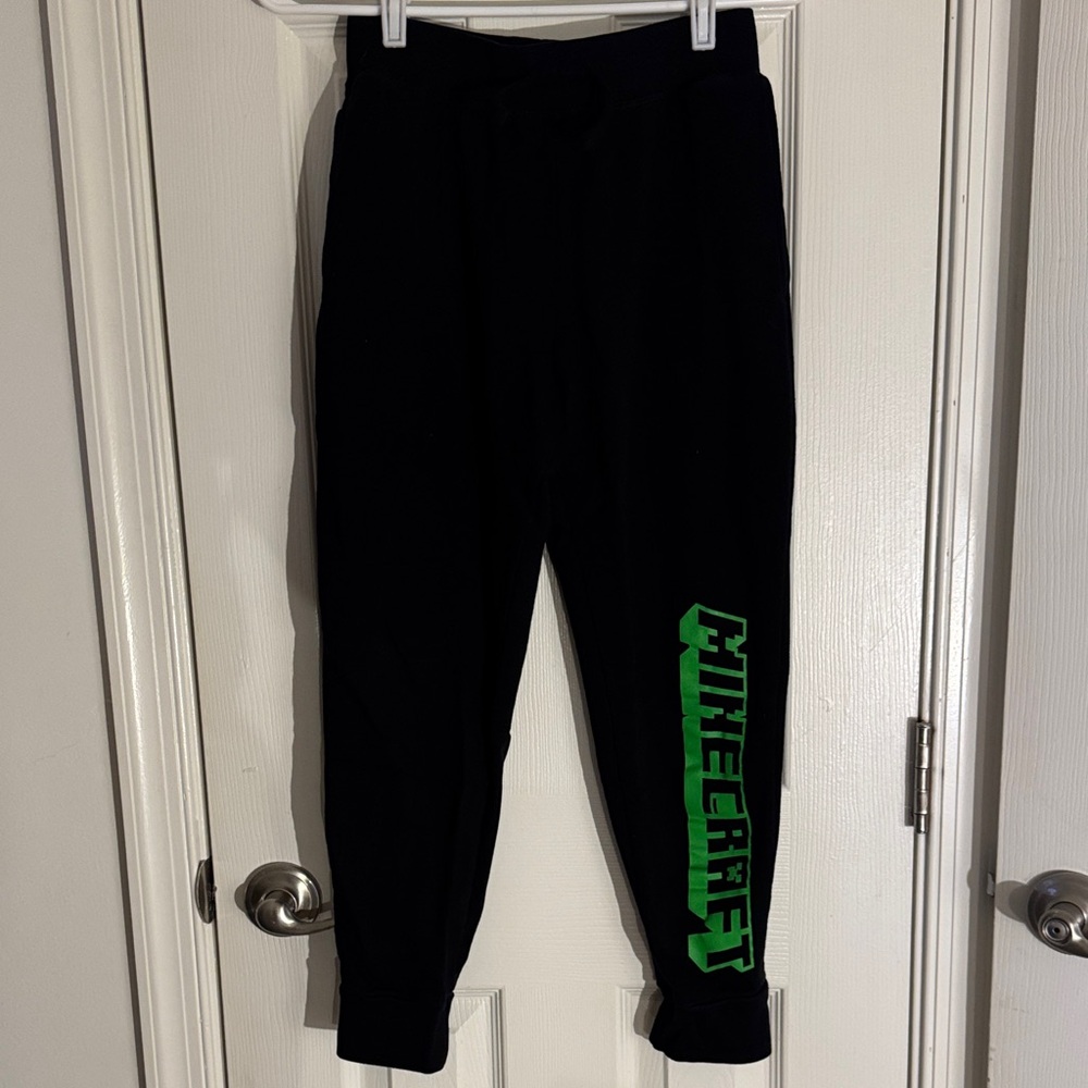 Mad Engine - Kids Black Minecraft Joggers
